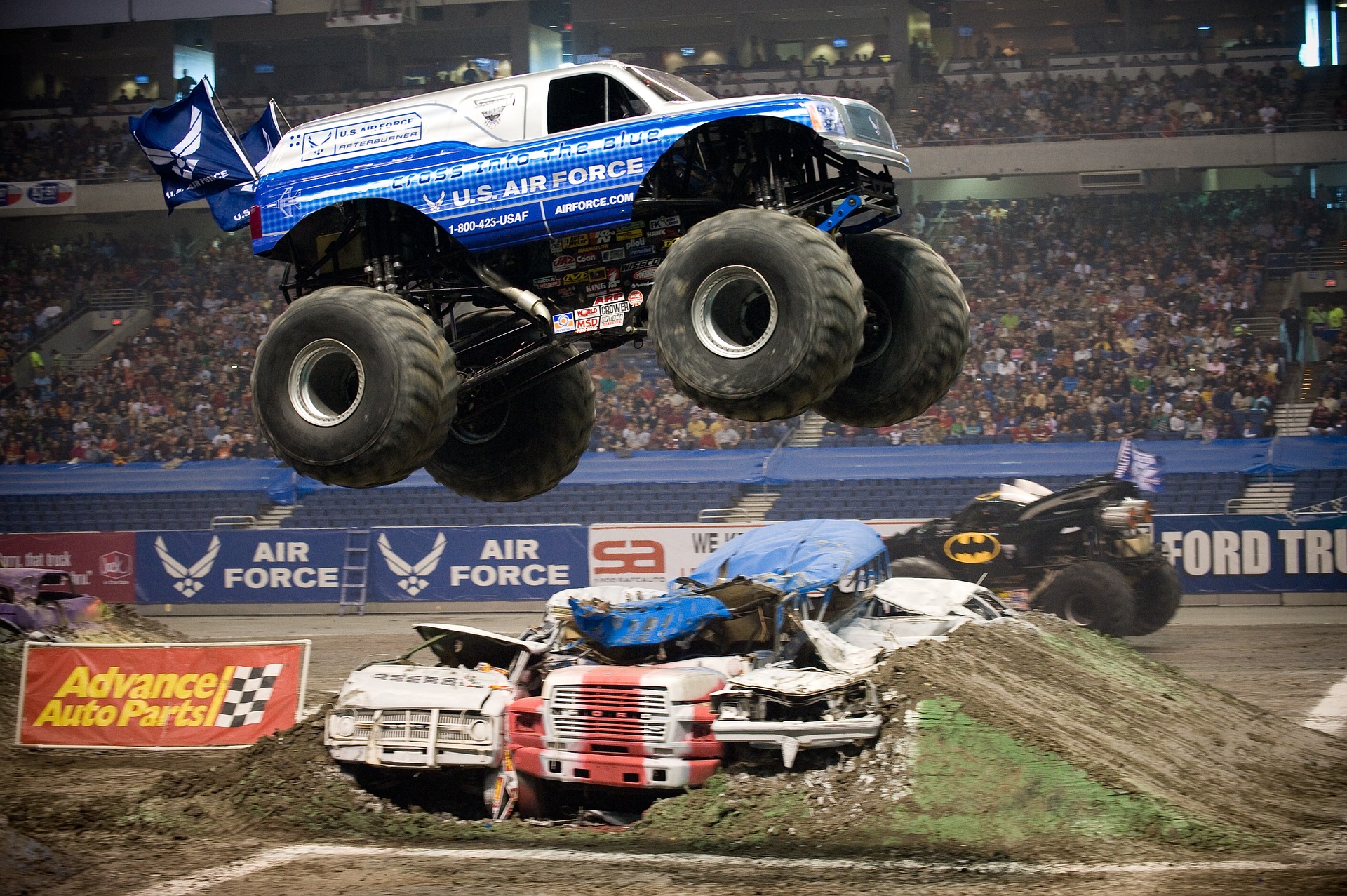 Die Monster-Truck Rennen